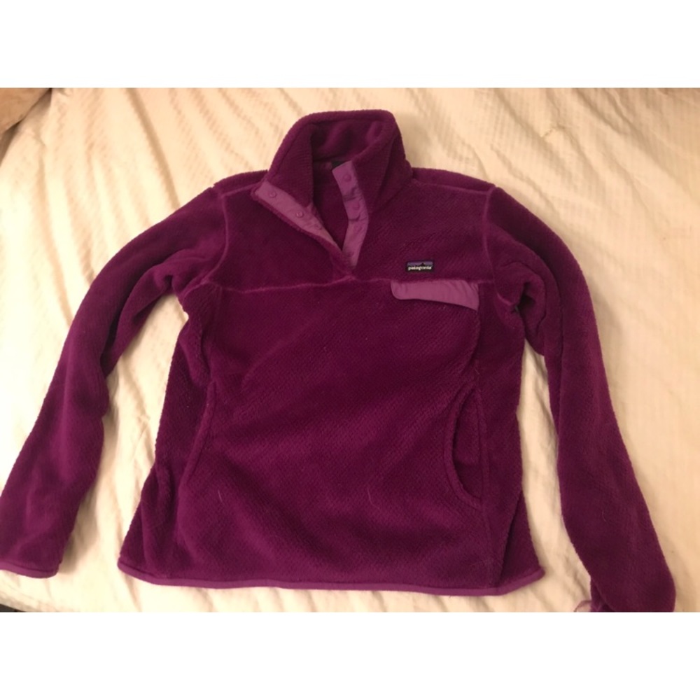 Women’s M Purple Patagonia Re-Tool Pullover